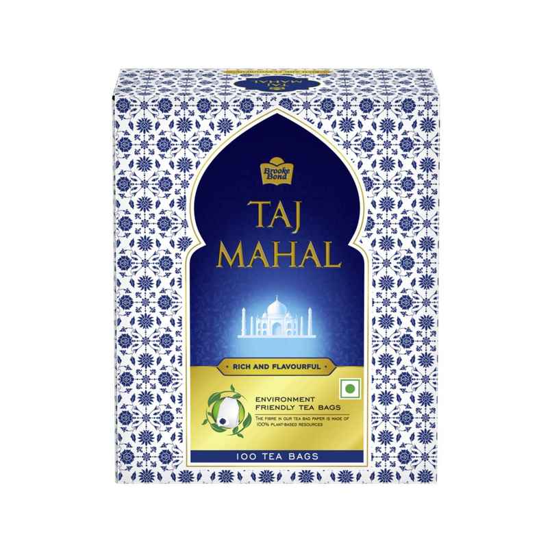 Taj Mahal Tea Bags|Rich and Flavourful Chai Taj Mahal Tea Bags|Rich and Flavourful Chai