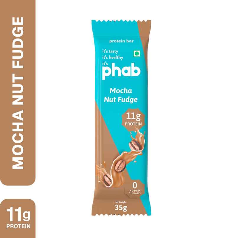 Phab 11g Protein Bar - Mocha Fudge Phab 11g Protein Bar - Mocha Fudge