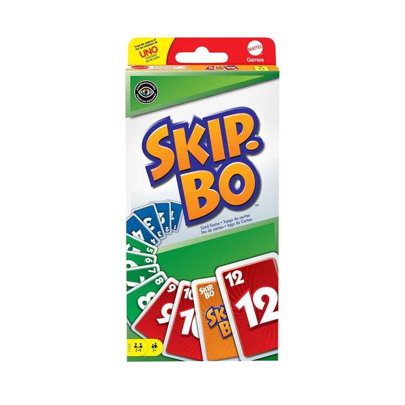 Mattel Games Skip-Bo - the ultimate sequencing card game Mattel Games Skip-Bo - the ultimate sequencing card game
