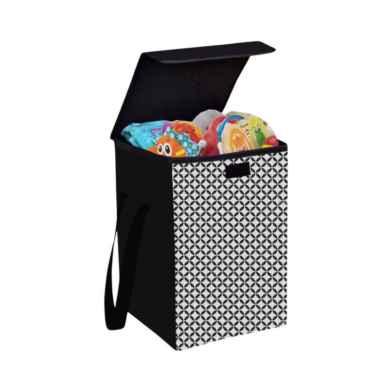 Capsicum Laundry Basket - 403 Multi Non Woven Small Basket - 40 cm Capsicum Laundry Basket - 403 Multi Non Woven Small Basket - 40 cm