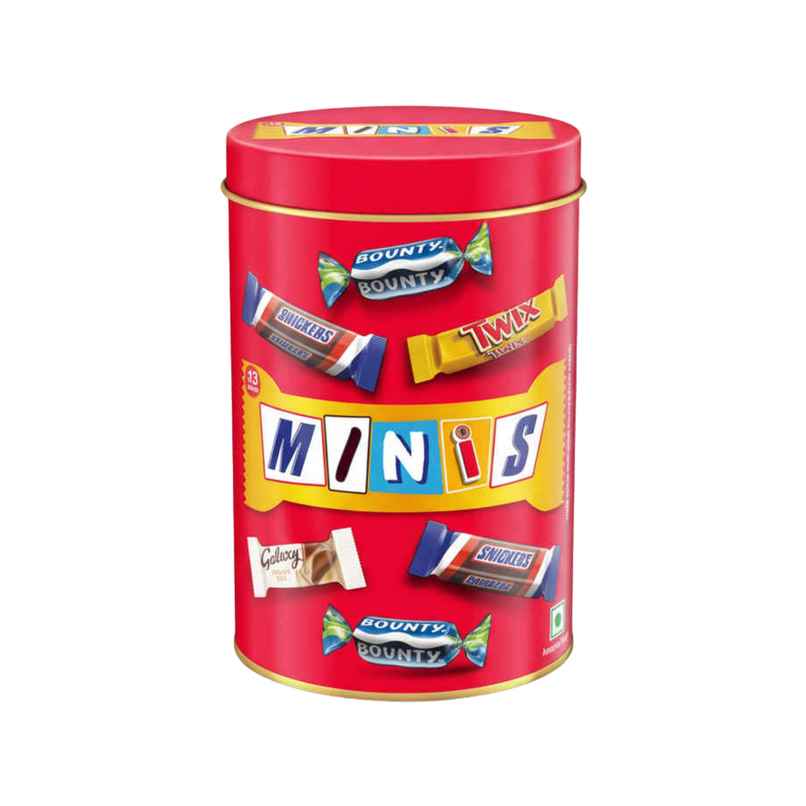 Snickers Best of Our Minis Chocolate Gift Tin | Gifting Treat | Snickers