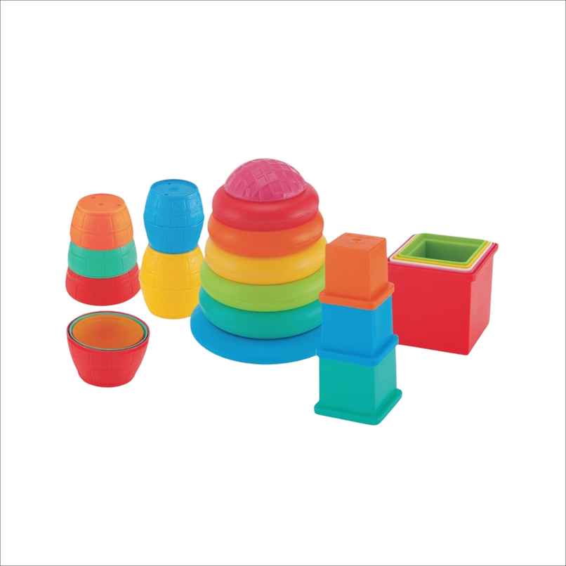 Funskool Giggles Stack N Nest Toy Set - Perfect for Little Hands Funskool Giggles Stack N Nest Toy Set - Perfect for Little Hands