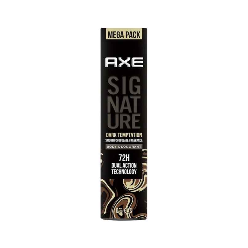 Axe Signature Dark Temptation Long Lasting No Gas Body Deodorant For Men