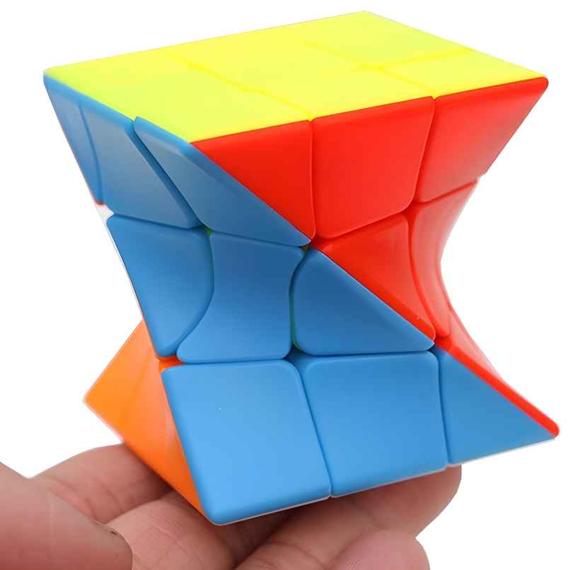 Toyshine Twist Shape 3x3x3 Speed Cube - Stickerless Brainstorming Puzzle for Kids & Adults Toyshine Twist Shape 3x3x3 Speed Cube - Stickerless Brainstorming Puzzle for Kids & Adults