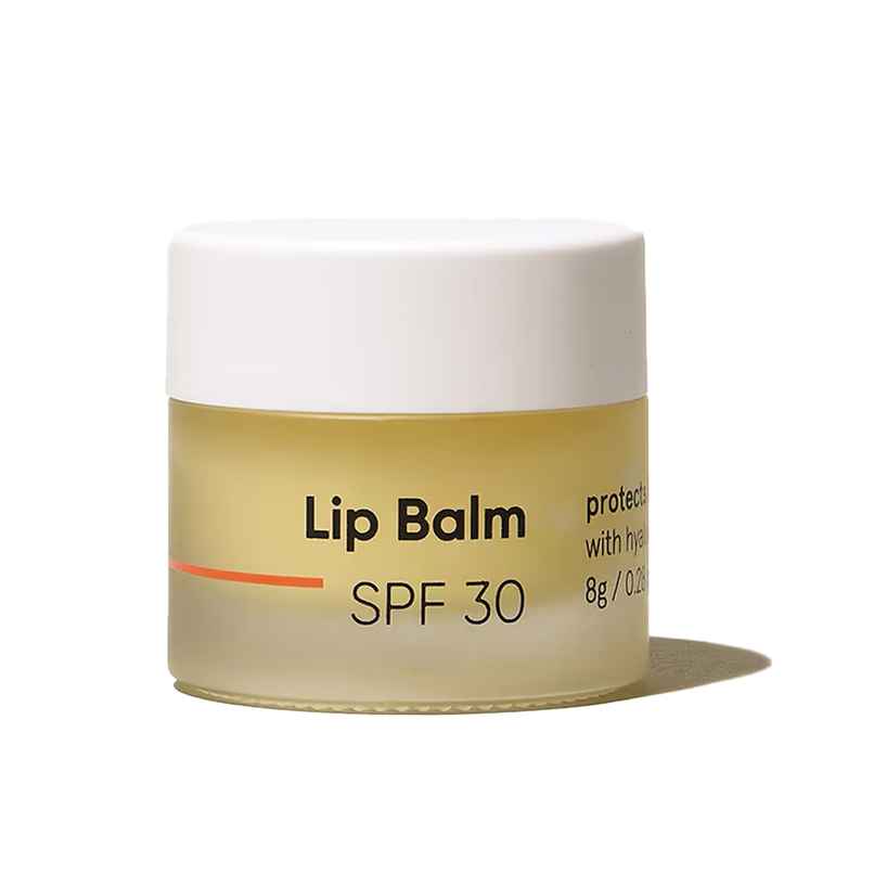 Minimalist SPF 30 Lip Balm with Ceramides & Hyaluronic Acid Protects, Repairs & Hydrates Dry Damaged Lips For Men & Women