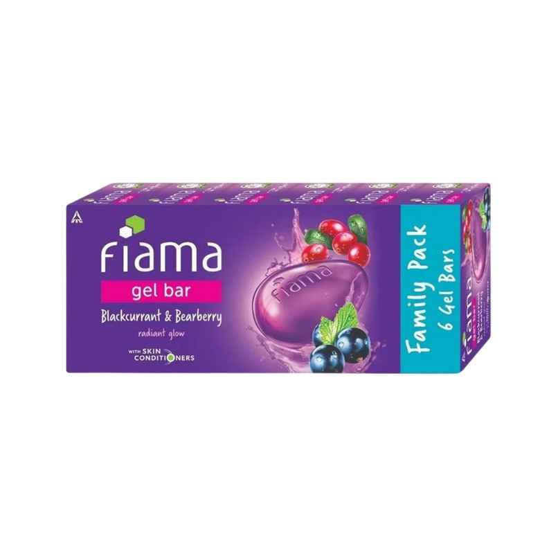 Fiama Gel Bar Blackcurrant And Bearberry, With Skin Conditioners For Radiant Skin Fiama Gel Bar Blackcurrant And Bearberry, With Skin Conditioners For Radiant Skin