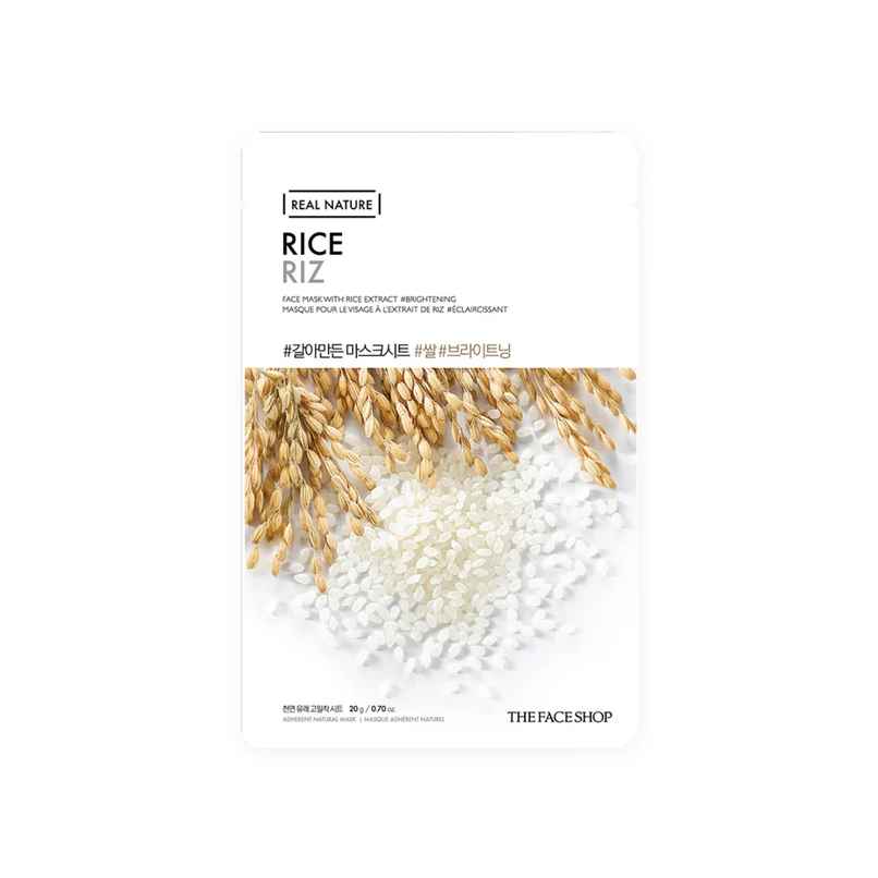 The Face Shop Real Nature Rice Face Mask (Rice)