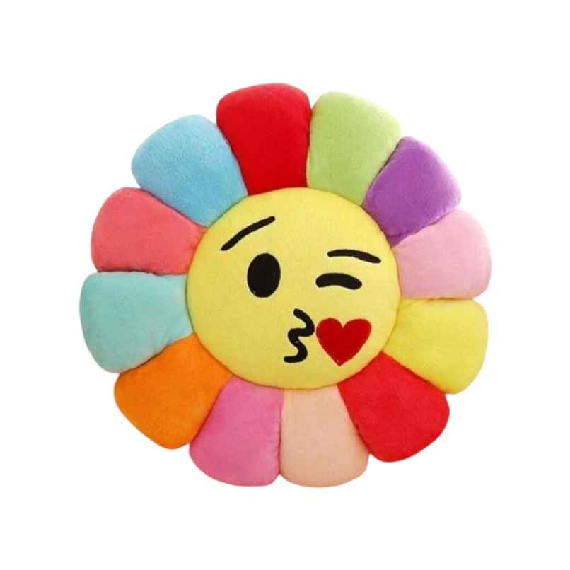 DearJoy Rainbow Smiley Pillow Cushion For Kids