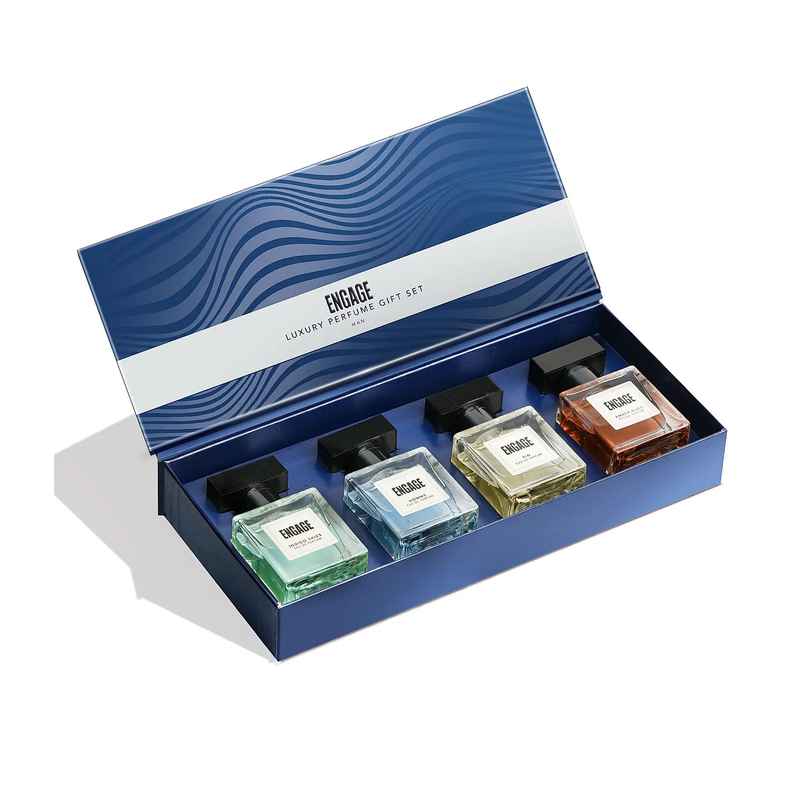 Engage Luxury Perfume Gift Pack for Men, Travel Sized, Assorted Pack