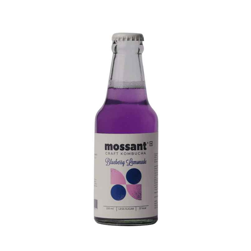 Mossant Blueberry Lemonade Kombucha