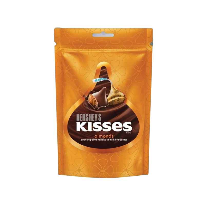 Hershey's Kisses With Almonds Chocolate Share Bag