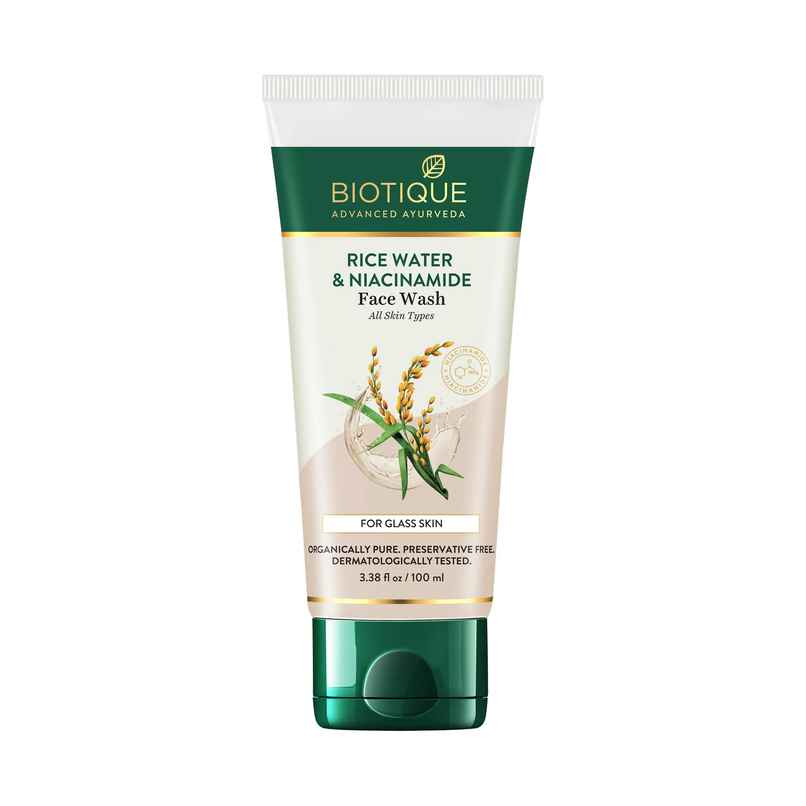Biotique Rice Water & Niacinamide Gel Face Wash