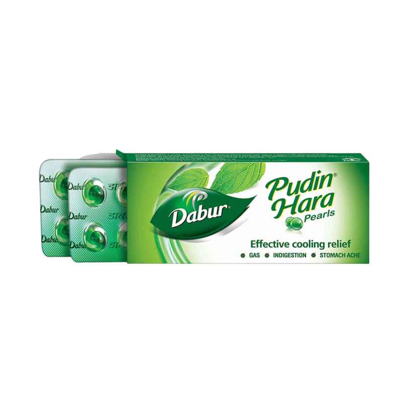 Dabur Pudin Hara Pearls Pack of 2 Strips