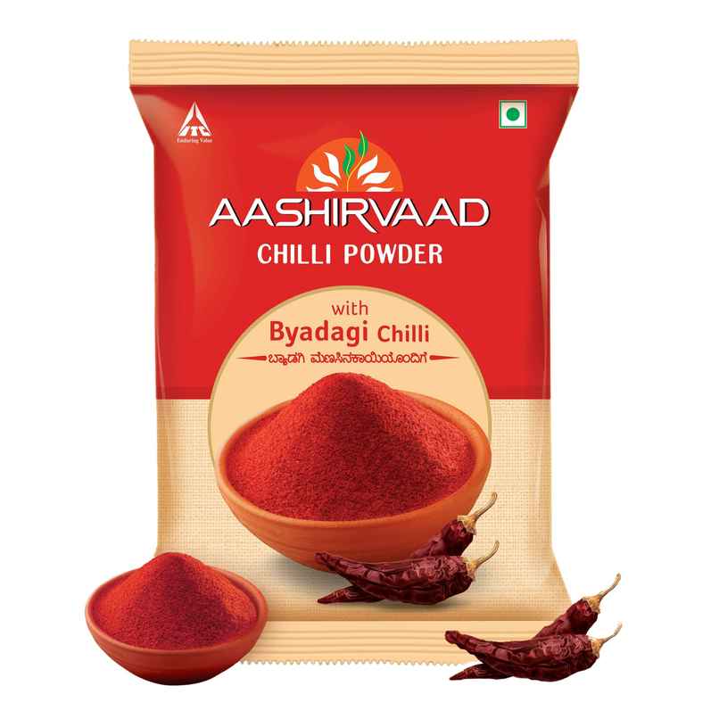 Aashirvaad Byadagi Chilli Powder | Vibrant Red Chilli Powder Aashirvaad Byadagi Chilli Powder | Vibrant Red Chilli Powder