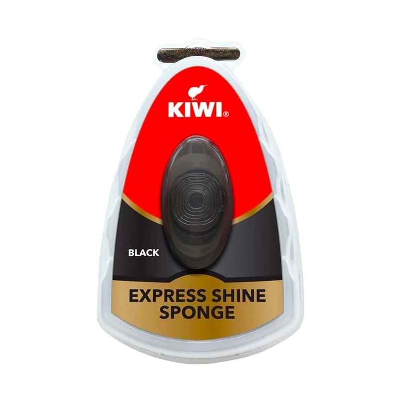 Kiwi Express Shine Sponge | Instant Shine For Black Leather