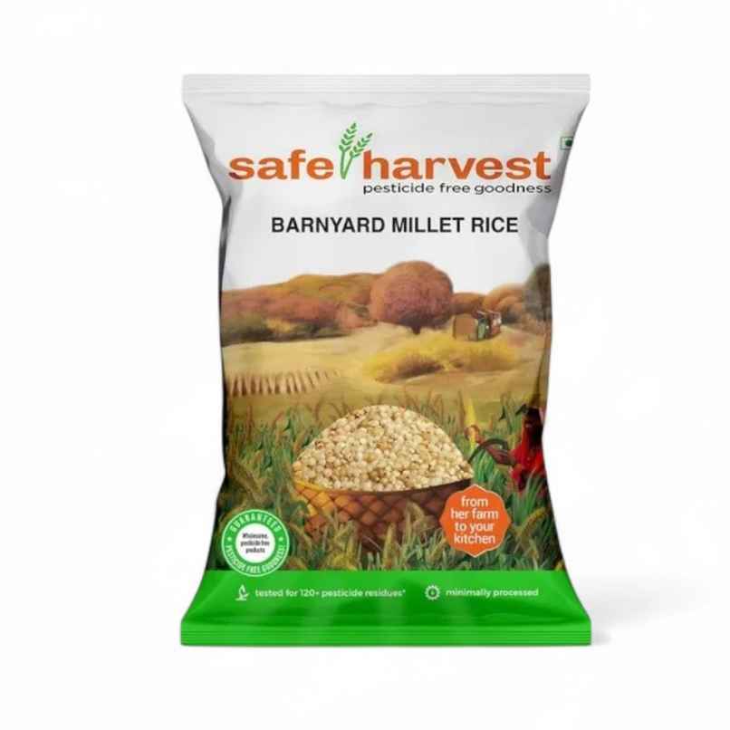 Safe Harvest Pesticide-Free Barnyard Millet / Samak Rice Safe Harvest Pesticide-Free Barnyard Millet / Samak Rice