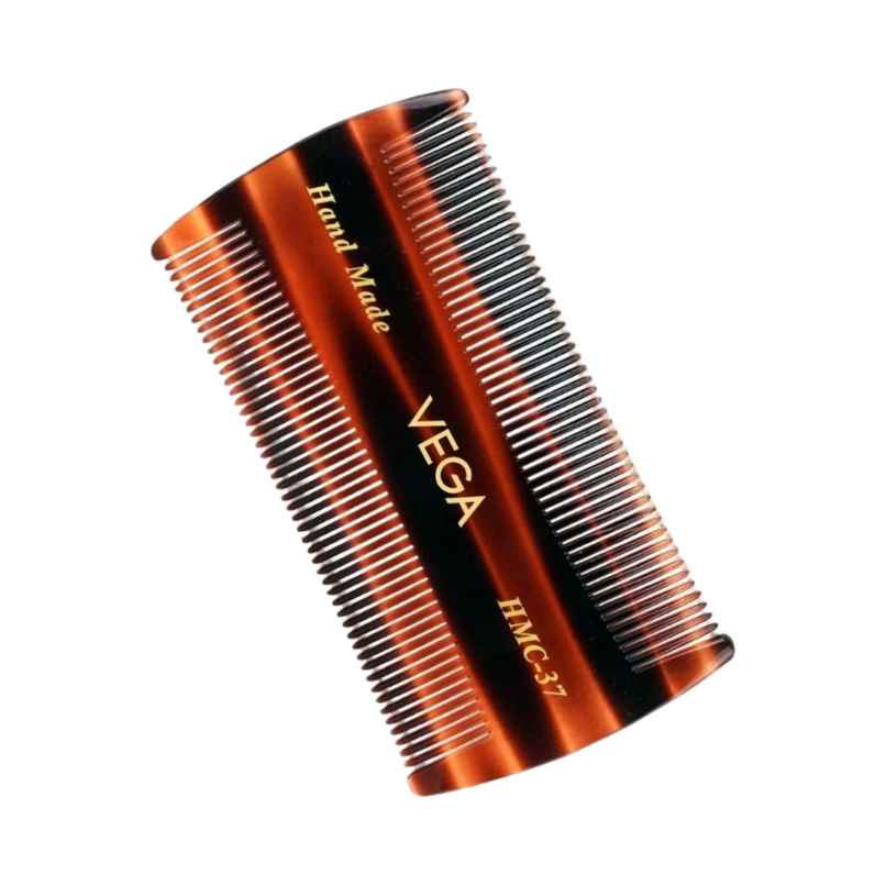 Vega Handcrafted Lice Hair Comb made with Cellulose Acetate for Men & Women (HMC-37) Vega Handcrafted Lice Hair Comb made with Cellulose Acetate for Men & Women (HMC-37)