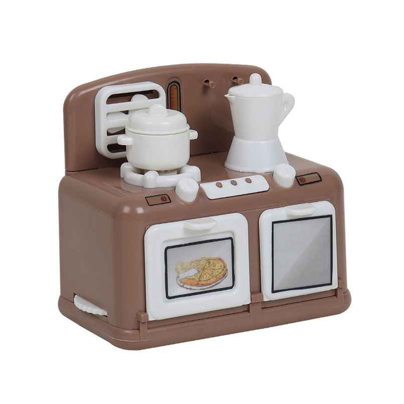 Anz Toy Brown Kitchen Mini Oven Ph 9412 Anz Toy Brown Kitchen Mini Oven Ph 9412