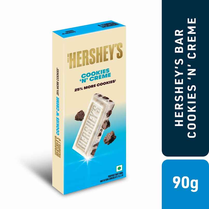 Hershey's Cookies N Creme Chocolate Bar | Smooth & Enjoyable