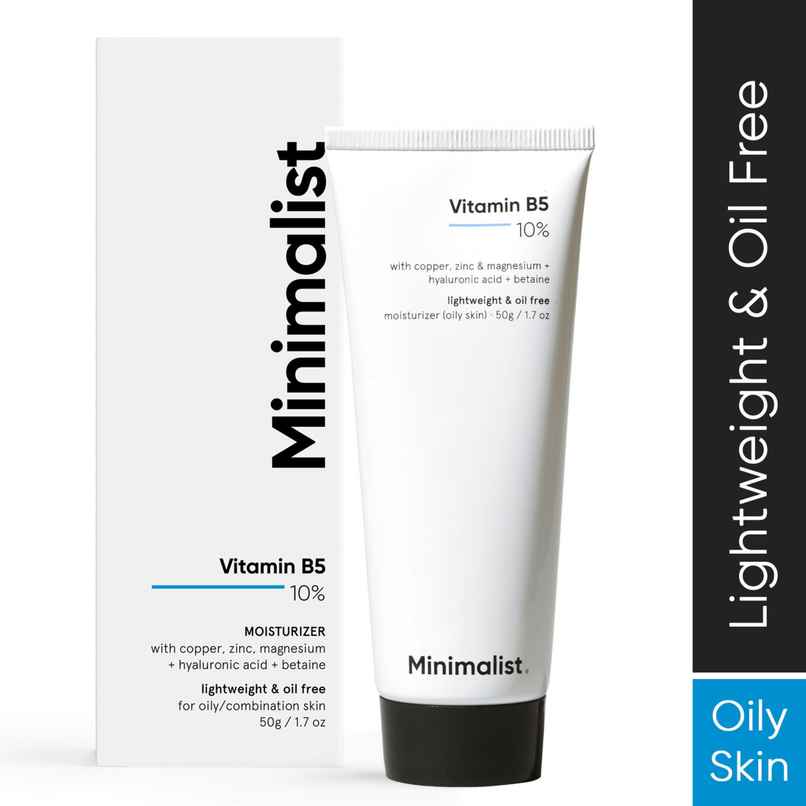 Minimalist 10% Vitamin B5 Oil-free Face Moisturizer Gel Minimalist 10% Vitamin B5 Oil-free Face Moisturizer Gel