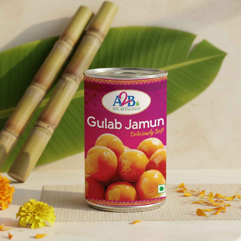 A2B Gulab Jamun Tin | Authentic Indian Sweet