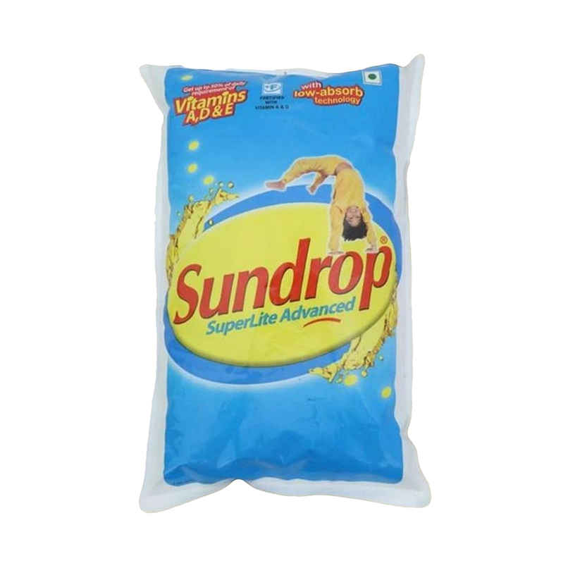 Sundrop Super Lite Advanced - Sunflower Oil | Pouch