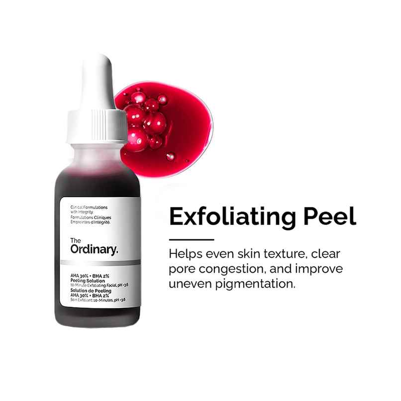 The Ordinary AHA 30% + BHA 2% Peeling Solution
