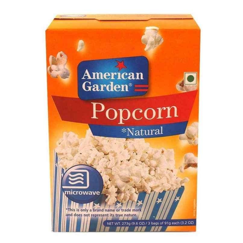 American Garden Microwave Popcorn Natural American Garden Microwave Popcorn Natural