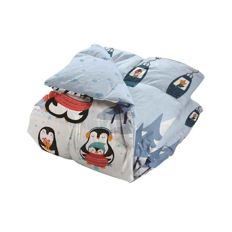 Polka Tots Kids Comforter Blanket | Penguin