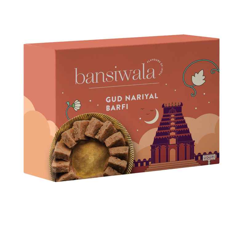 Bansiwala Gud Nariyal Barfi