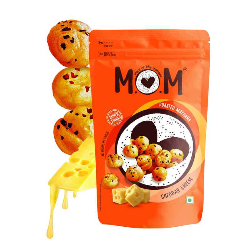 MOM Cheddar Cheese Roasted Makhana
