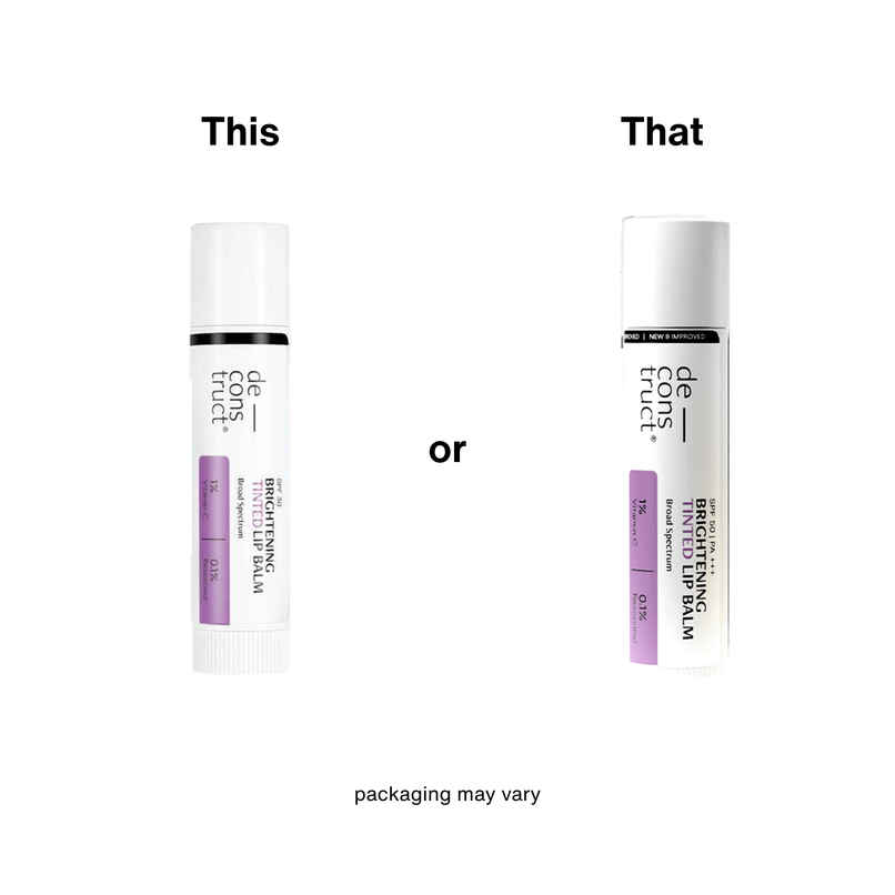 Deconstruct Tinted Lip Balm with 1% Vitamin C - SPF30, Hydrating & Non-Sticky for Soft, Bright Lips