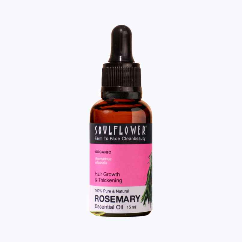 Soulflower Rosemary Essential Oil For Hair Growth Soulflower Rosemary Essential Oil For Hair Growth