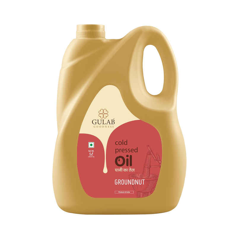 Gulab Groundnut (Peanut) Cold Pressed Oil | Healthy Cooking Oil