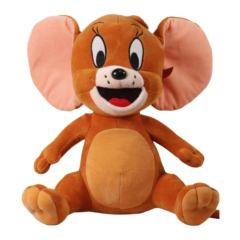 Mirada Sitting Jerry Soft Toy - Brown 25Cm