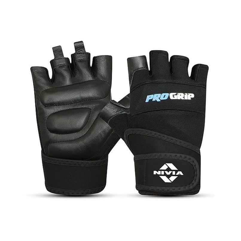 Nivia Progrip Gym Gloves | Black - Extra Large Nivia Progrip Gym Gloves | Black - Extra Large