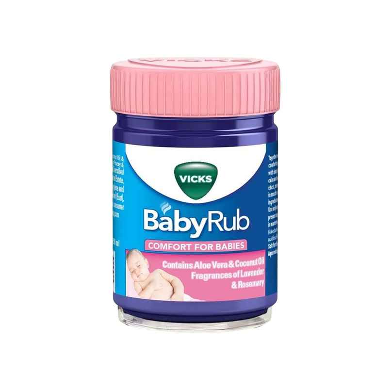 Vicks Babyrub Soothing Vapor Ointment For Babies