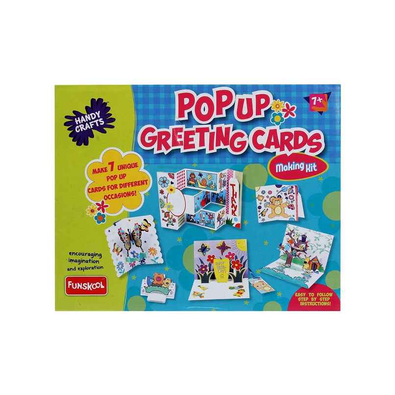 Funskool Handy Crafts Pop Up Greeting Cards, Multi Color