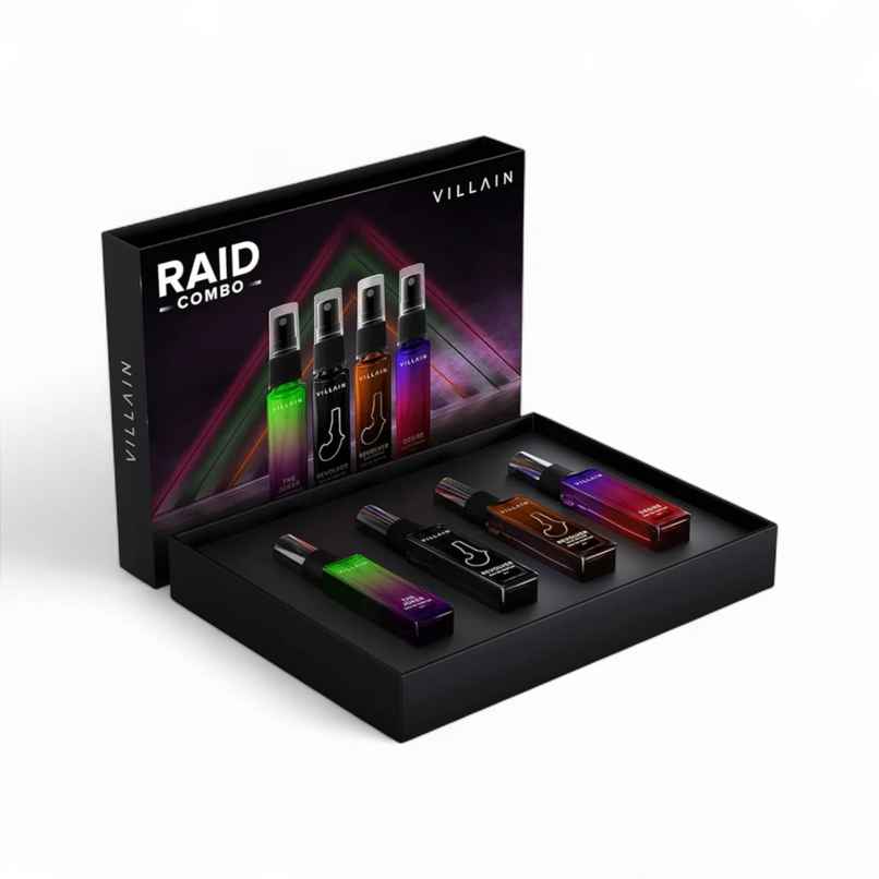 Villain Raid Combo Premium Perfume Gift Set For Men | Eau De Parfum Villain Raid Combo Premium Perfume Gift Set For Men | Eau De Parfum