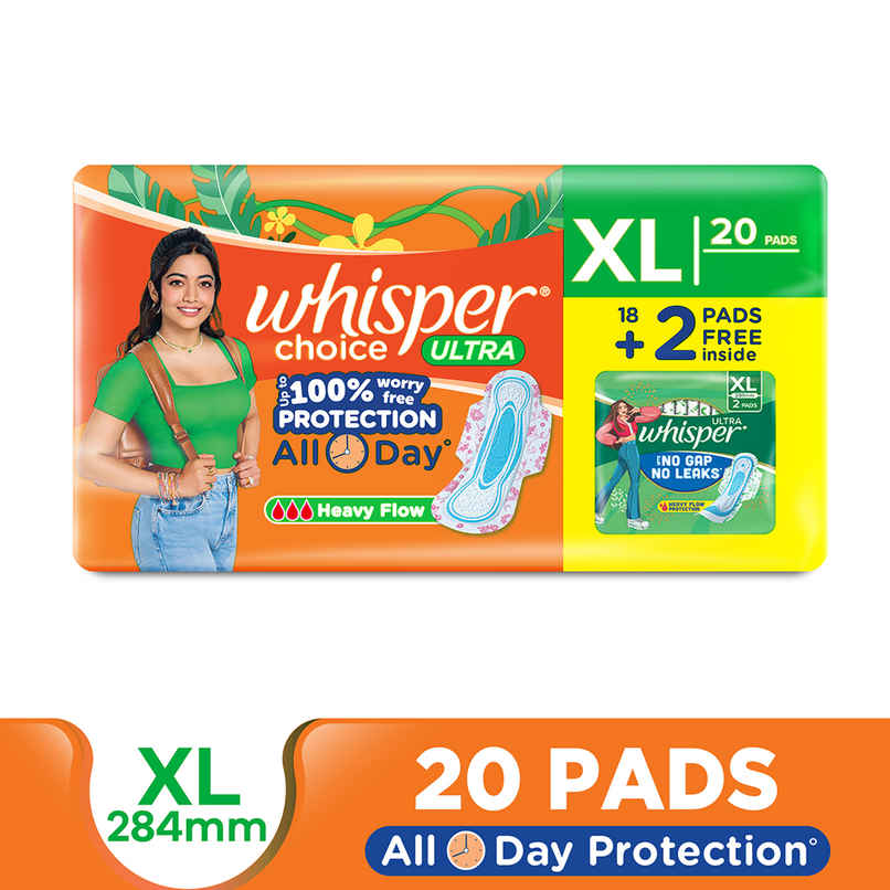 Whisper Choice Ultra XL Sanitary Pads