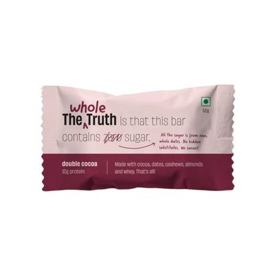 The Whole Truth Double Cocoa Protein Bar