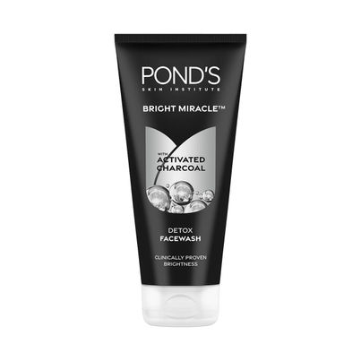 Pond's Bright Miracle Detox Facewash With 10X Power Of Charcoal