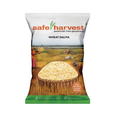 Safe Harvest Pesticide-Free Wheat Daliya Safe Harvest Pesticide-Free Wheat Daliya