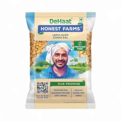 Dehaat Honest Farms Unpolished Chana Dal