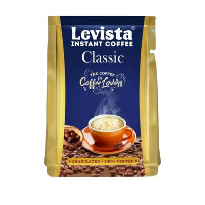Levista Classic Pure Instant Coffee Pouch Levista Classic Pure Instant Coffee Pouch
