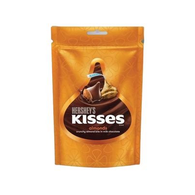 Hershey's Kisses With Almonds Chocolate Share Bag Hershey's Kisses With Almonds Chocolate Share Bag
