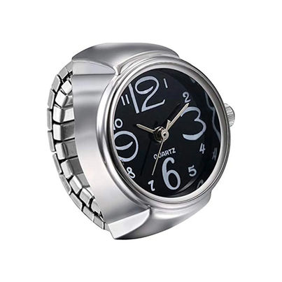 YouBella Finger Ring Watch Alloy Silver Plated Ring for Girls/Women & Boys/Men (YBRG - 20105)