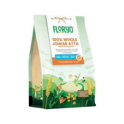 Floryo 100% Whole Jowar Atta