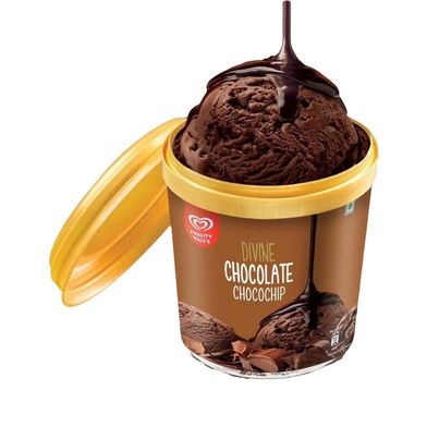 Kwality Wall's Divine Chocolate Chocochip Cup