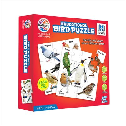 Ratna's Edu.Jigsaw Bird | Assorted